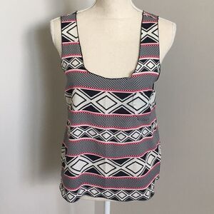 Bebe Aztec print tank top